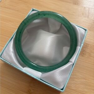 Green aventurine  Bangle 64mm